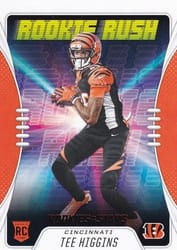 2020 Panini Rookies & Stars Rookie Rush Tee Higgins #RR-13 card