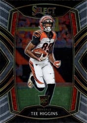 2020 Panini Select Base Set Tee Higgins #260 card