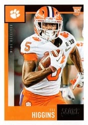 2020 Score Base Set Tee Higgins #439 card