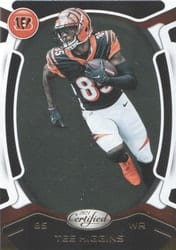 2021 Panini Certified Base Set Tee Higgins #16 card