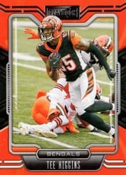 2021 Panini Playbook Base Set Tee Higgins #14 card