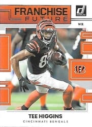 2022 Donruss Franchise Future Tee Higgins #FF-TH card