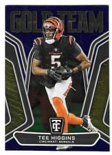 2024 Panini Totally Certified Gold Team Tee Higgins #6 card