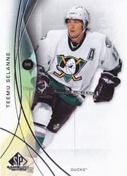 2024-25 SP Game Used Base Set Teemu Selanne #184 card