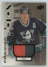2024-25 Upper Deck Premier Premier Pieces Teemu Selanne #PRP-SE card