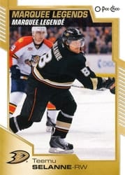 2020-21 O-Pee-Chee Base Set Teemu Selanne ML #545 card