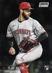 2021 Stadium Club Chrome Base Set Tejay Antone #320 card