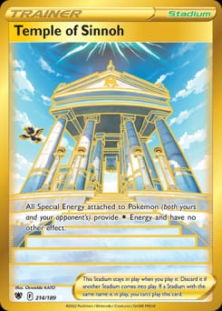 Astral Radiance Temple of Sinnoh #214 card