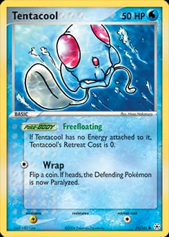 Hidden Legends Tentacool #77 card