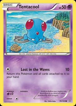 2015 Primal Clash Tentacool #70