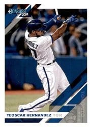 2019 Donruss Base Set Teoscar Hernandez #193 card