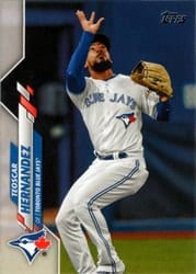 2020 Topps Base Set Teoscar Hernandez #644 card