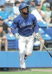 2021 Stadium Club Base Teoscar Hernandez #196 card