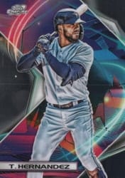 2022 Topps Cosmic Chrome Base Set Teoscar Hernandez #172 card