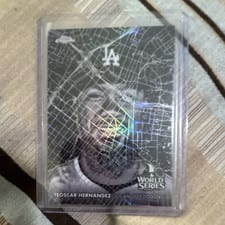 2025 Topps Chrome World Series at Night Teoscar Hernández #WSN-4 card