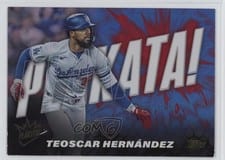 2025 Topps Plakata Teoscar Hernández #PLAK-20 card