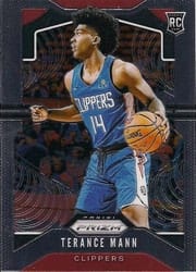 2019-20 Panini Prizm Base Set Terance Mann #296 card