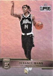 2021-22 Donruss Elite Base Set Terance Mann #178 card