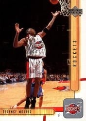 2001-02 Upper Deck Base Set Terence Morris #283 card