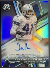 2023 Topps Composite Resurgence Signatures Set Terence Newman #RA-TN card