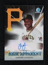 2022 Bowman Draft Heir Apparent Autographs Termarr Johnson #HA-4 card