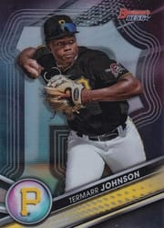 2022 Bowman's Best Top Prospects Termarr Johnson #TP-30 card
