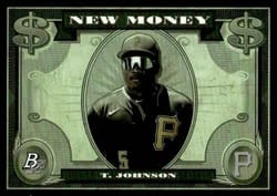 2023 Bowman Platinum New Money Termarr Johnson #NM-14 card