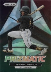 2023 Panini Prizm Prizmatic Termarr Johnson #P20 card