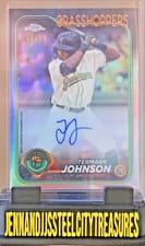 2024 Topps Pro Debut Chrome Autographs Termarr Johnson #PDC-175 card