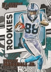 2021 Donruss Rookie Gridiron Kings Terrace Marshall Jr. #RGK-TMA card
