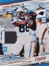 2021 Panini Chronicles Prestige Rookies Update Terrace Marshall Jr. #216 card