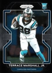 2021 Panini Chronicles Prizm Black Terrace Marshall Jr. #PB-13 card