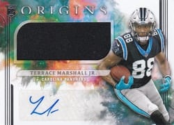 2021 Panini Origins Base Set Terrace Marshall Jr #166 card