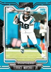 2021 Panini Playbook Base Set Terrace Marshall Jr #120 card