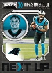 2021 Panini Playbook Next Up Terrace Marshall Jr #NXT-TMA card