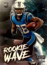 2021 Panini Playoff Rookie Wave Terrace Marshall Jr #RW-TMA card