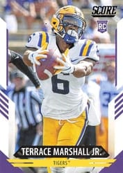 2021 Score Base Set Terrace Marshall Jr. #328 card