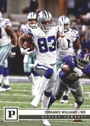 2018 Panini Base Set Terrance Williams #83 card