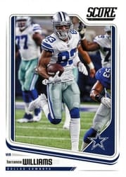 2018 Score Base Set Terrance Williams #87 card