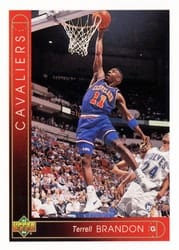 1993-94 Upper Deck Base Set Terrell Brandon #22 card