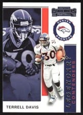 2019 Panini Contenders Legendary Contenders Terrell Davis #LC-TD card