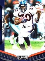 2019 Panini Playoff Base Set Terrell Davis #78 card