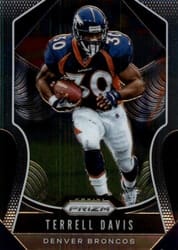 2019 Panini Prizm Base Set Terrell Davis #291 card