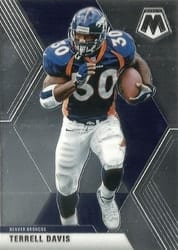 2020 Panini Mosaic Base Set Terrell Davis #68 card
