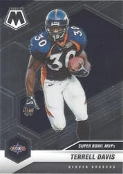 2021 Panini Mosaic Base Set Terrell Davis #296 card