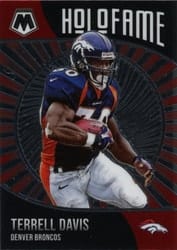 2021 Panini Mosaic HoloFame Terrell Davis #8 card