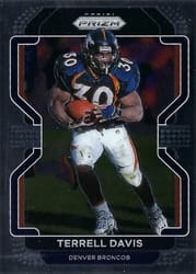 2021 Panini Prizm Base Set Terrell Davis #206 card