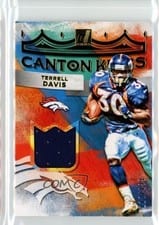 2022 Donruss Canton Kings Terrell Davis #CK-9 card