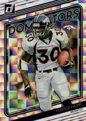 2022 Donruss Dominators Terrell Davis #D37 card