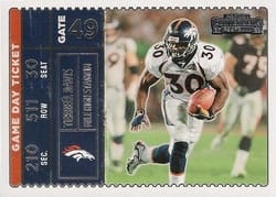 2022 Panini Contenders Game Day Ticket Terrell Davis #GDT-TDA card